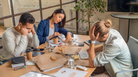 Business team after eating pizza in office sitting 2025 01 09 03 31 23 utc min